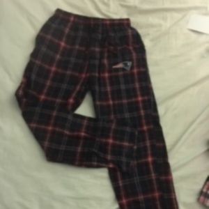 NE Patriots PJ Pants Womens Medium